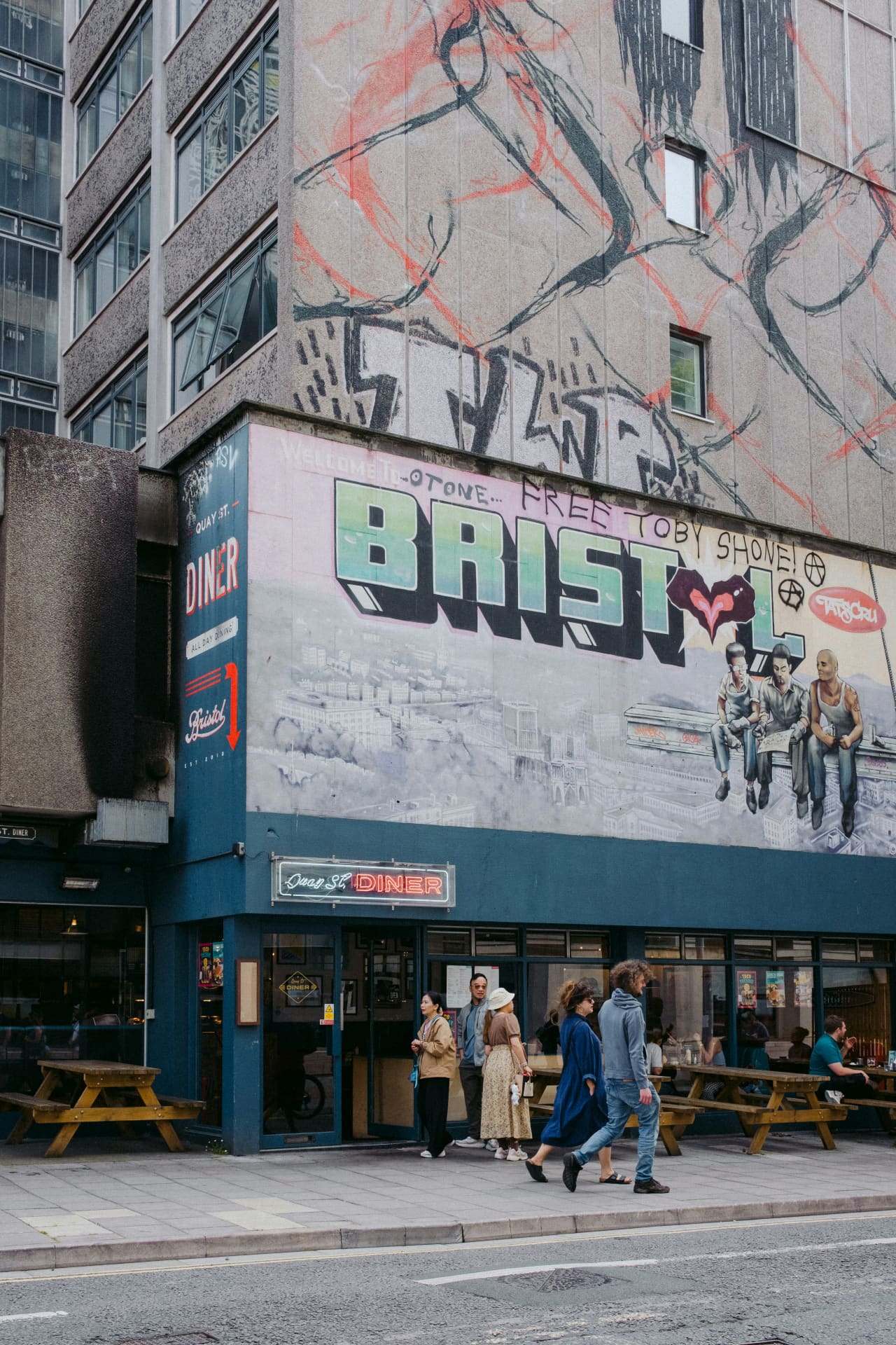 Clifton street scene — Bristol local area photography